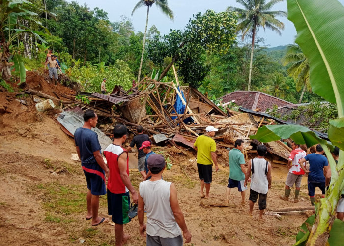Akibat Cuaca Ekstrem, 191 Rumah dan 764 Jiwa Terdampak Banjir dan Longsor di Lebak Banten