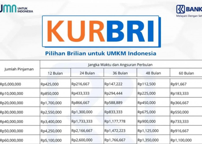 Dapatkan Modal Usaha Hingga Rp500 Juta! Ini Keunggulan KUR BRI 2025