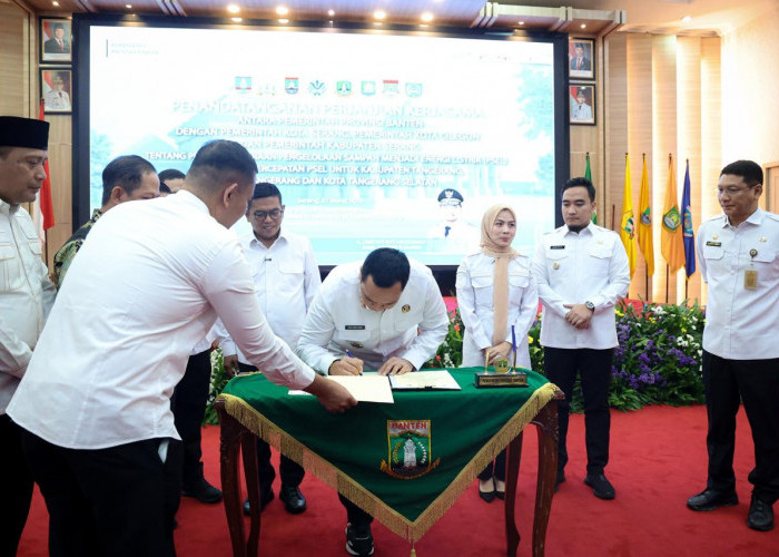 Pemprov Banten Percepat Pengelolaan Sampah Jadi Energi Listrik