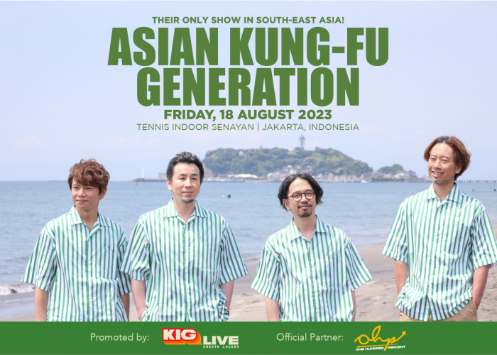 Asian Kung-fu Generation Gelar Konser di Indonesia 18 Agustus 2023, Ini Link Tiket Onlinenya