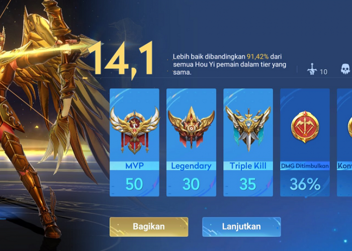 Build Item, Arcana, Spell, Hou Yi Honor of Kings Paling Sakit ala Lapakgaming