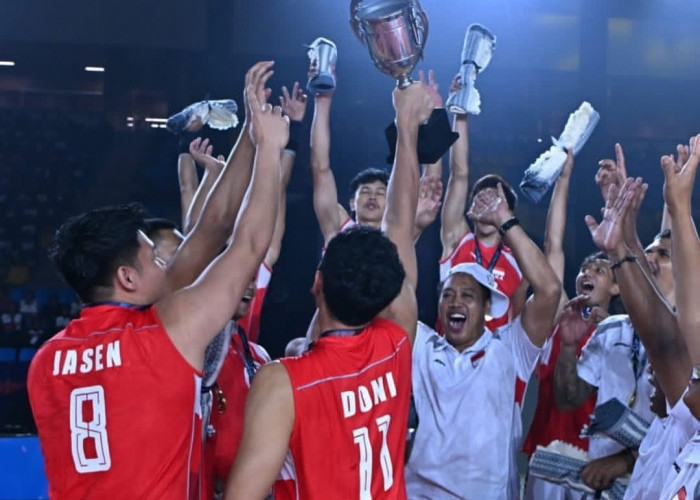 Timnas Voli Putra Indonesia Juara AVC Men's Volleyball Cup 2026, Bungkam Korea Selatan 3-0 dan Cetak Sejarah