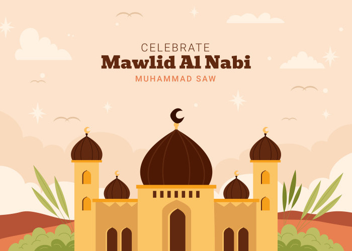 Link Download Contoh Spanduk Maulid Nabi 2024 Vector, Bisa Diedit