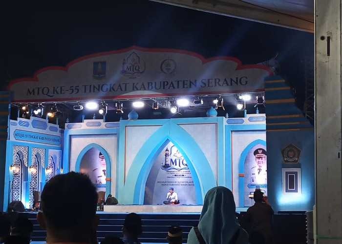 Kemeriahan Pembukaan MTQ Ke-55 Tingkat Kabupaten Serang di Kecamatan Mancak