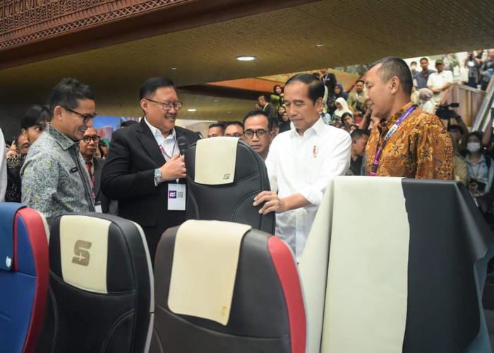 Dihadiri Jokowi, Kereta Cepat Jakarta Bandung hingga MRT Dipamerkan di JCC