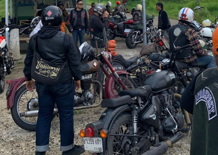 Bikers Brotherhood 1% MC Banten Chapter gelar Mandatory Run 1 dan Halal Bihalal