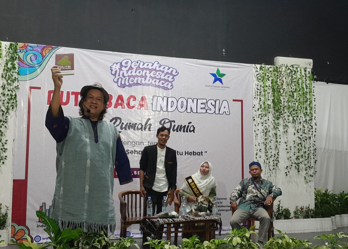 Tutup Kegiatan DBI 2024, Gol A Gong: Pemda di Banten Kurang Apresiasi Pegiat Literasi