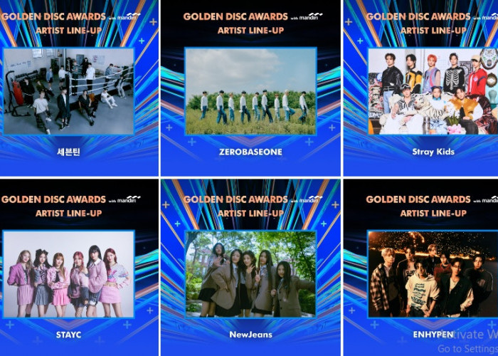 Ada 14 Idol K-Pop, Golden Disc Awards 2024 Umumkan Line Up Kedua yang Akan Tampil di Jakarta 