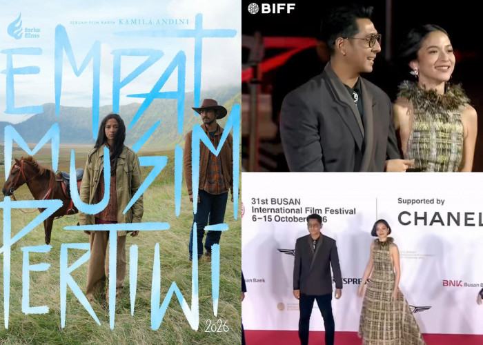 Arya Saloka dan Putri Marino Bawa Empat Musim Pertiwi ke BIFF 2026
