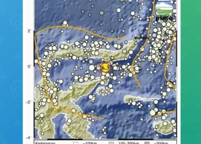 Gorontalo Diguncang Gempa Bumi Magnitudo 6,3, Tidak Berpotensi Tsunami