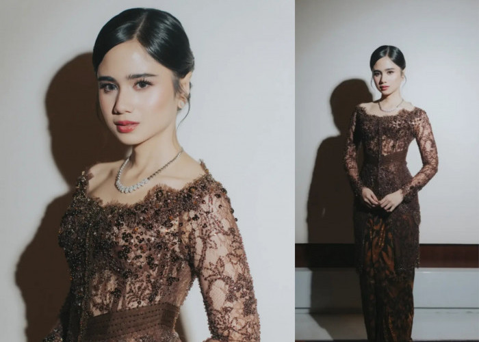 Elegan Maksimal! Tissa Biani Tampil Memukau di Momen Pernikahan El Rumi dan Syifa Hadju