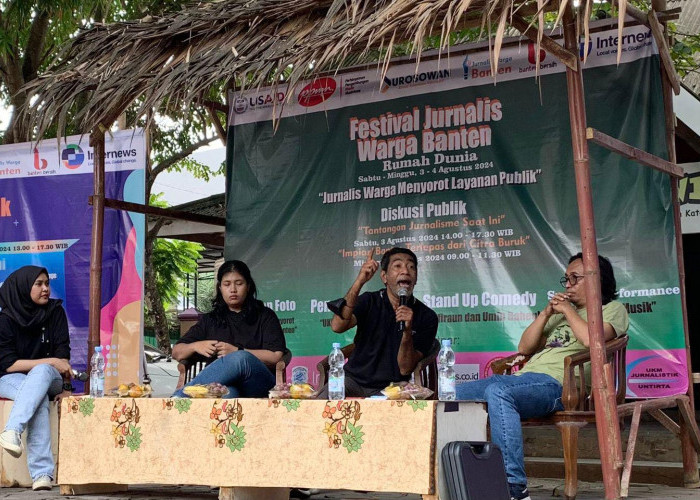 Jurnalis Warga Banten Gelar Diskusi Publik, Bahas Artificial Intelligent dalam Jurnalisme