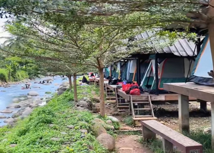 Hidden Gem Anyer! Bukan Pantai, Granada Riverside Resort Tawarkan Camping Estetik di Pinggir Sungai
