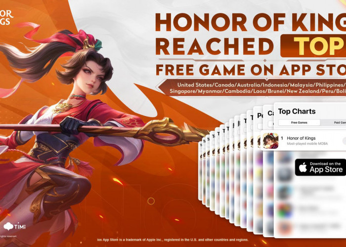 Honor of Kings Resmi Rilis di Indonesia, Siap Saingi Mobile Legends