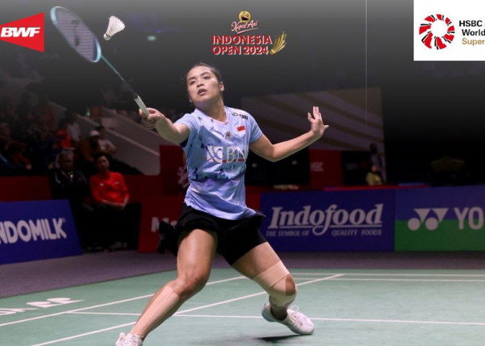 Update! Indonesia Open 2024: Gregoria Mariska Melaju ke Perempat Final Kalahkan Thailand, Ini Hasil Skornya