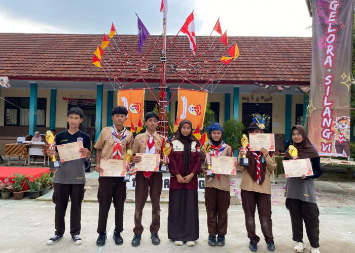 Ratusan Pramuka Penggalang Ikuti Kompetisi Gelora Silang VI di SMAN 1 Padarincang