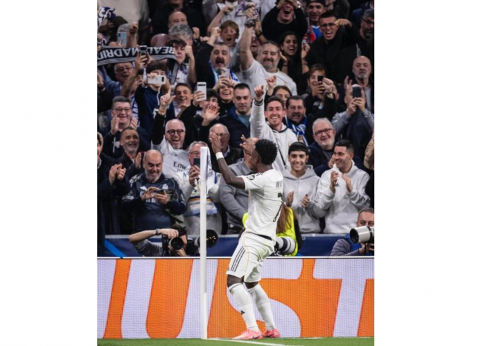 Real Madrid Lolos ke 16 Besar Liga Champions, Vinícius Jr Jadi Penentu