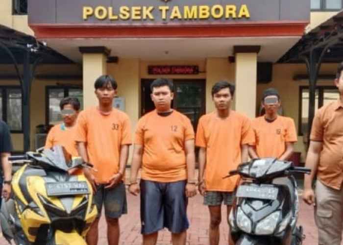 Ngaku-ngaku Anggota Polsek Tambora, Tiga Pemuda Begal Pengendara Motor