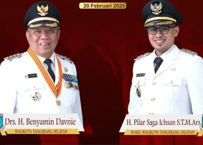 Resmi Dilantik! Mengingat Kembali Visi Misi Walikota dan Wakil Walikota Tangsel Benyamin Pilar