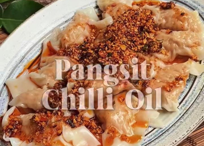 Bikin Makanan Pedas yang Sempat Viral: Pangsit Chili Oil, Nikmat Tiada Tara