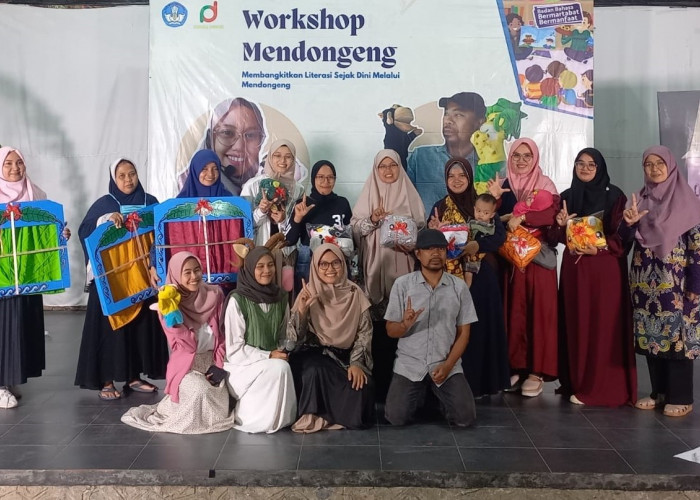 Workshop Mendongeng di Rumah Dunia, Bangkitkan Literasi Anak Sejak Dini