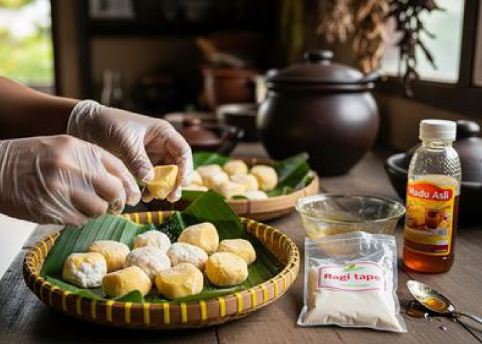 Tips Fermentasi Sempurna, Inilah Cara Membuat Tape Ubi Madu Anti Gagal yang Manis dan Lembut