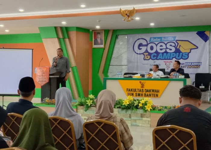 Roadshow Ketiga Radar Banten Goes to Campus 2023, Ajak Mahasiswa UIN SMH Banten Kenali Media Digital