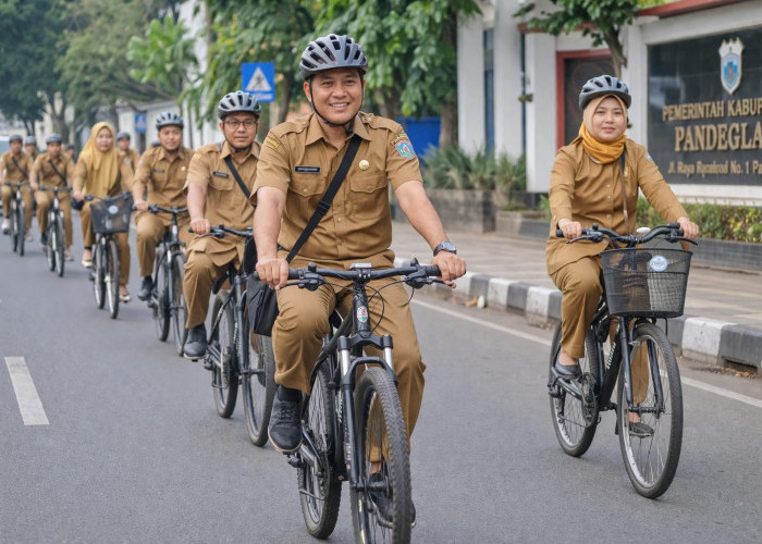 Efisiensi BBM, ASN Pandeglang Berpotensi Bersepeda ke Kantor
