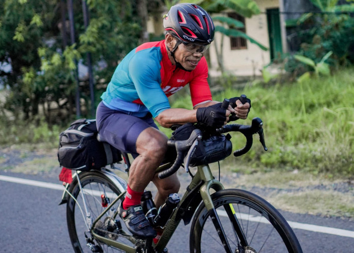 AKBP Amin Priyanto Ikuti Event Bentang Jawa Anyer - Banyuwangi Sejauh 1.500 Km