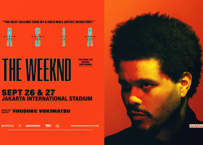 The Weeknd Siap Guncang Jakarta, Konser Dua Hari Digelar Akhir Pekan Ini