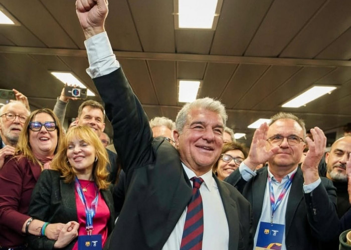 Menang Telak di Pemilu, Joan Laporta Lanjutkan Kepemimpinan di Barcelona