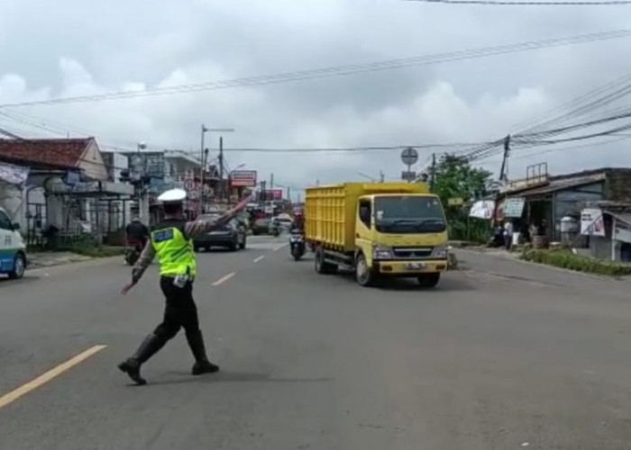 Truk ODOL Dilarang Masuk Kawasan Tertib Lalu-lintas Pandeglang 