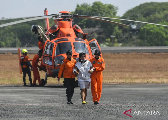 Empat Jenazah Korban KMP Virgo Transport 8 Dievakuasi Jalur Udara