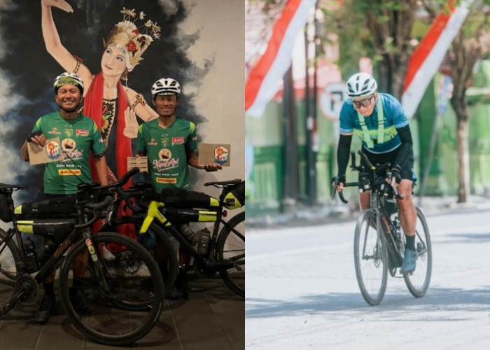 Presiden Persebaya Sukses Tantangan Bersepeda 1.500 KM dari Banten ke Banyuwangi