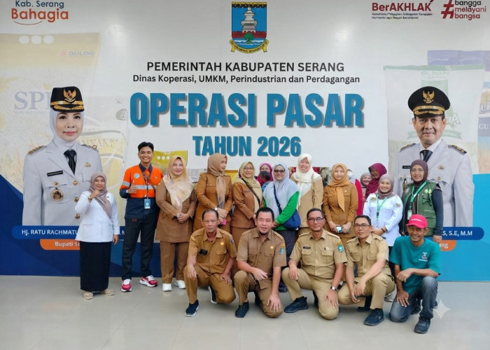 Pemerintah Kabupaten Serang Gelar Operasi Pasar Tahun 2026