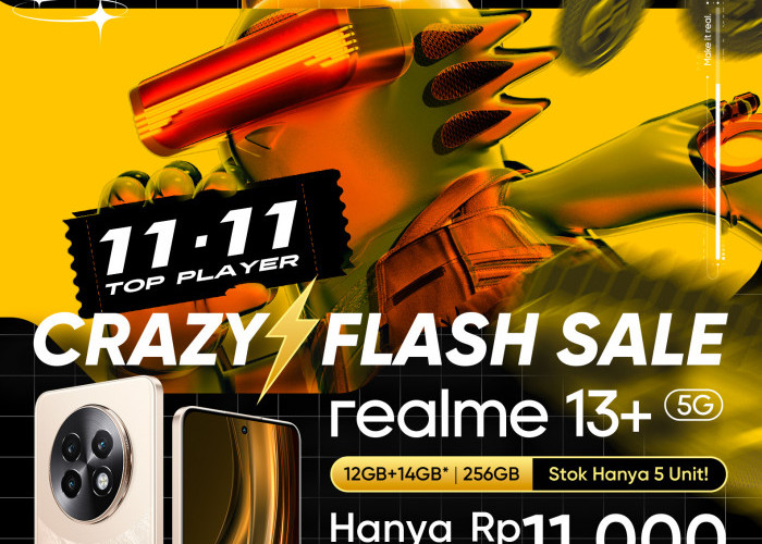 Realme 11.11 Mega Sale: Diskon hingga 30% dan Flash Sale Mulai dari Rp11.000!