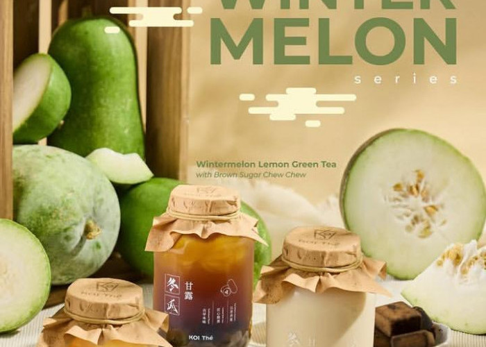 Wintermelon Series KOI Thé dengan Botol Guci Jadi Tren Baru di Media Sosial