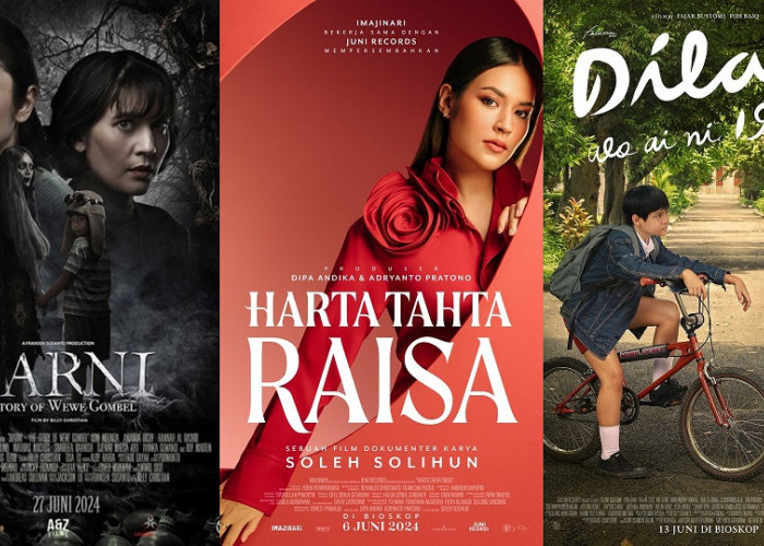 Deretan Film Indonesia yang Menggebrak Layar Bioskop di Juni 2024