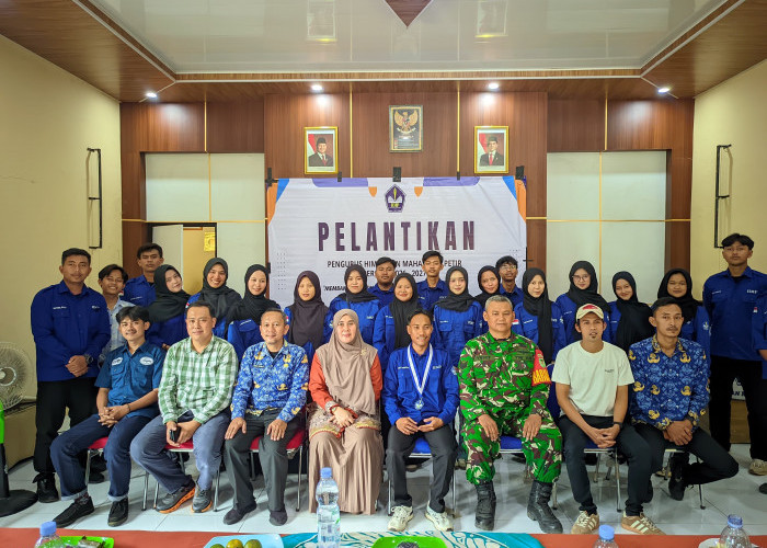 Estafet Kepemimpinan Baru, Himpunan Mahasiswa Petir Resmi Lantik Pengurus Periode 2026–2027 ‎