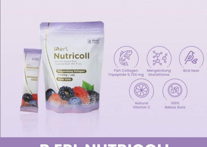 Minuman Kolagen B Erl Nutricoll Sebagai Perawatan Kulit dari Dalam