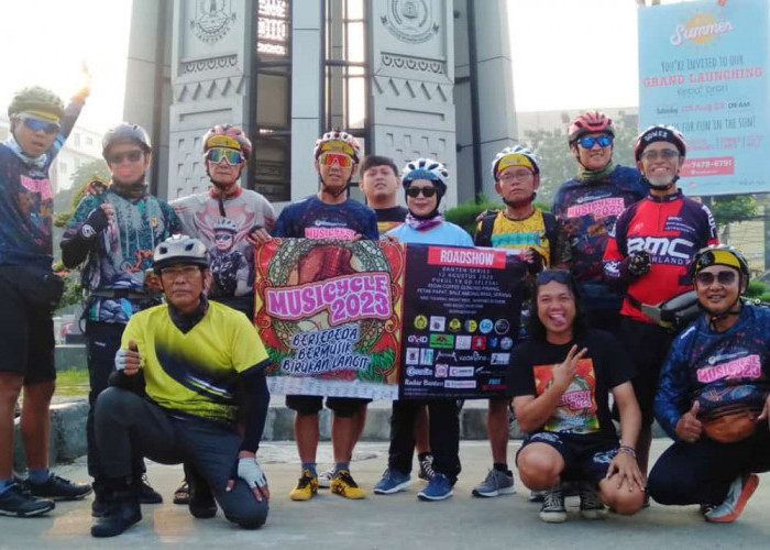 Kampanyekan Bersepeda Lewat Musik, Musicycle Gelar Roadshow Banten Series