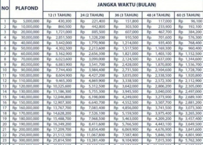 Tabel Angsuran KUR BSI 2023 Limit Kredit Rp100 Juta, Cek Syarat dan Daftar Online