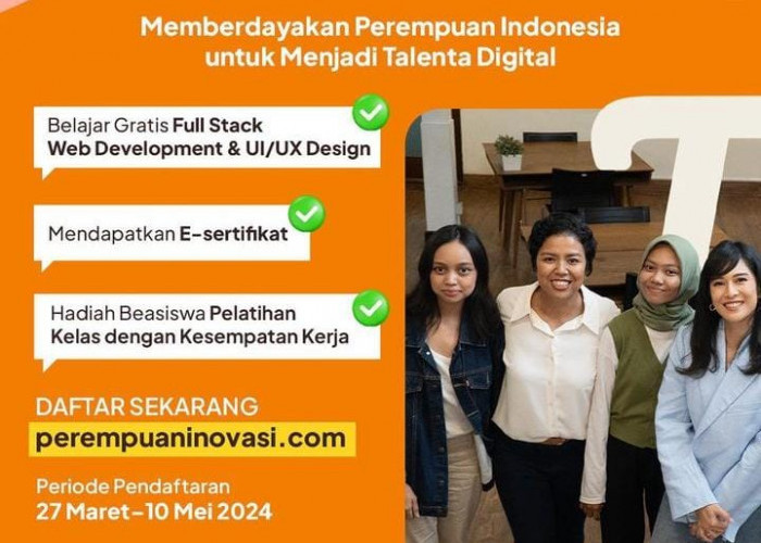 Khusus Buat Perempuan di Seluruh Indonesia, Ikuti Program Beasiswa Pelatihan Digital dari Dian Sastrowardoyo