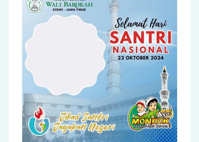 Cara Membuat Twibbon Hari Santri Nasional 2024, Mudah Banget Yuk Buat Sendiri