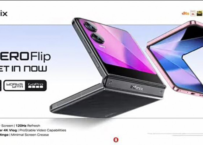 Wow, Infinix Rilis Smartphone Lipat,  Harganya Lebih Murah dari Samsung Z Flip 6?