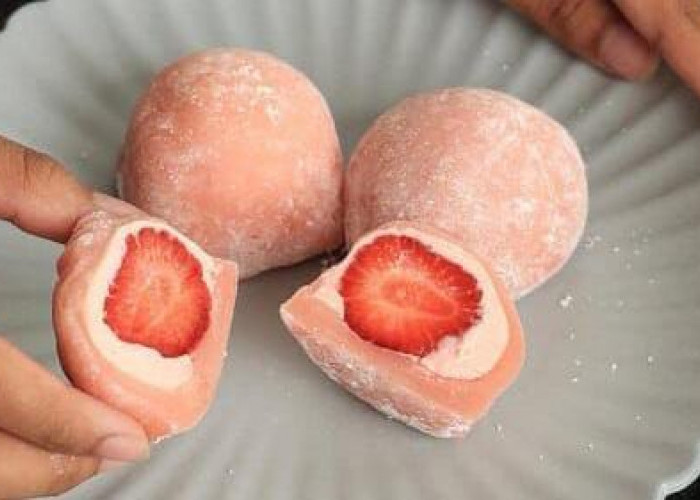 Resep Mochi Cokelat Daifuku Strawberry : Sensasi Manis dan Kenyal dalam Setiap Gigitan