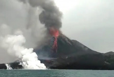 Gunung Anak Krakatau Berstatus Siaga: Masyarakat Diimbau Waspadai Hoaks