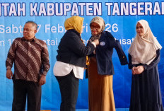 Resmi, Rektor UMT Beserta ASDA 3 Kabupaten Tangerang Kukuhkan Mahasiswa Penerima Beasiswa Gemilang