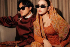 Perpaduan Budaya Bali dan Sunda Hadir dalam Gaya Lebaran Mahalini dan Rizky Febian