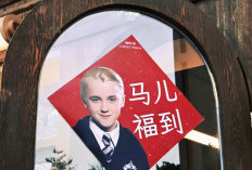 Viral di China! Draco Malfoy Jadi Maskot Jelang Imlek, Simbol Hoki Tahun Kuda